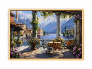 Lake House Streched canvas
