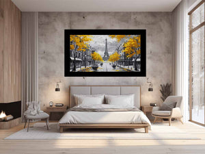Eiffel Paris Street Painting