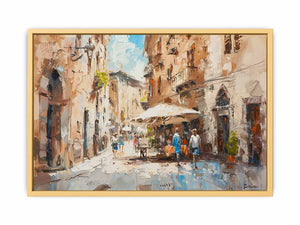 Itlay Street Streched canvas