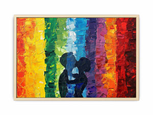 Rainbow Love Art Print