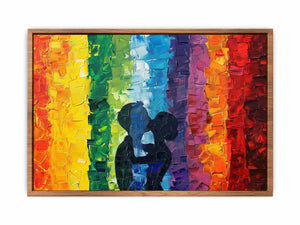 Rainbow Love Poster