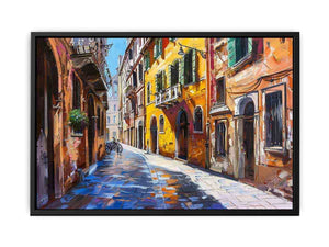 Via della Conciliazione Painting Canvas Print