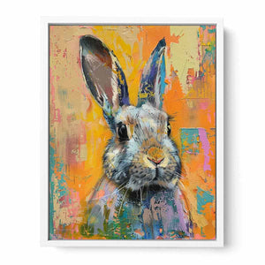 Rabbit Painting Framed Print