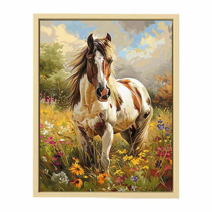 Pony Painting Art Print