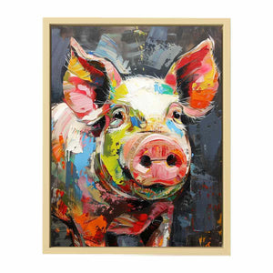 Pig Painting Art Print