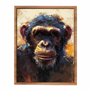Ape Painting Poster