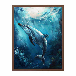 Dolphin Painting Art Print
