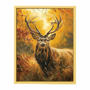 Deer Painting Streched canvas