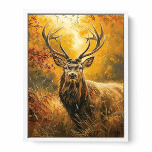 Deer Painting Framed Print