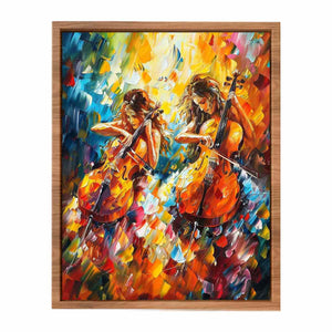 Music ViolIn Painting Poster