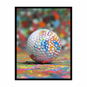 Golf Ball Canvas Print