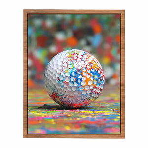 Golf Ball Poster
