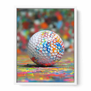 Golf Ball Framed Print