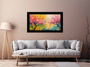 Spring Trees Painting