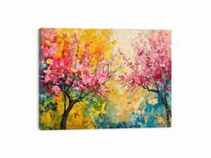 Spring Trees Painting