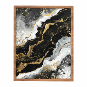 Black Gold Art Poster