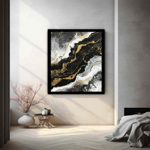 Black Gold Art Painting