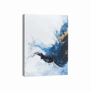 Blue Gold Art Painting