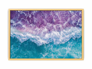 Snow Mountian Painting Poster