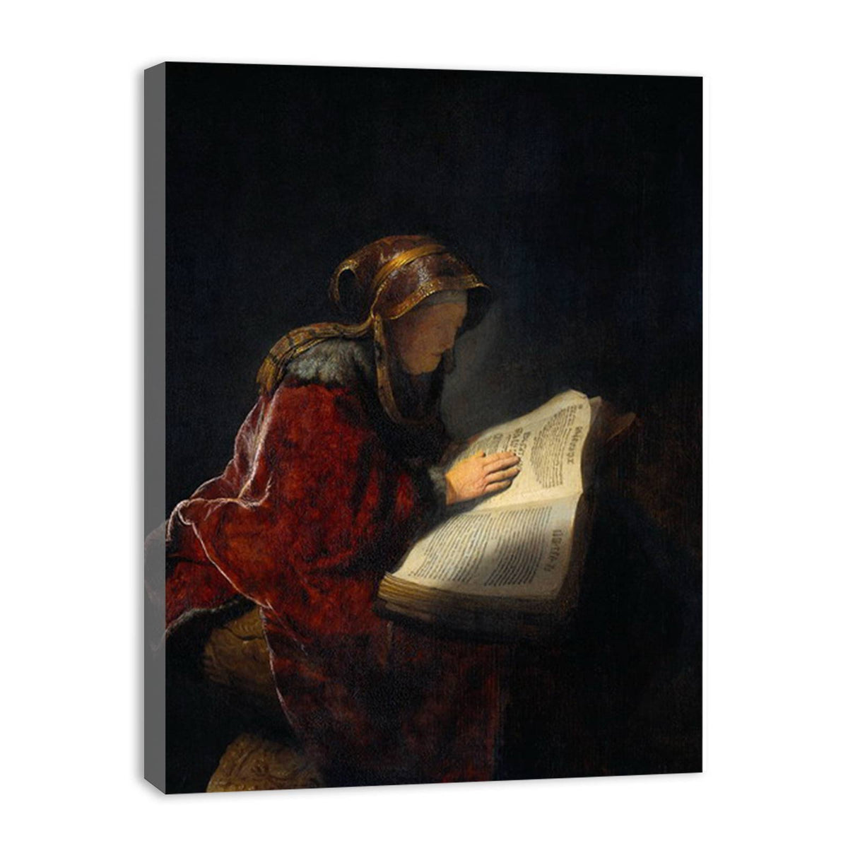 The Prophetess Anna (known as 'Rembrandt's Mother')