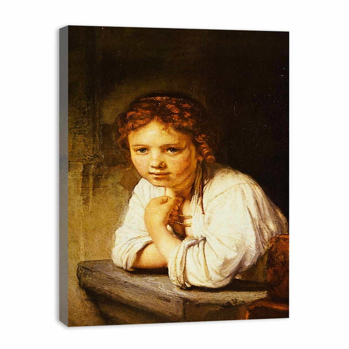 A Girl at a Window