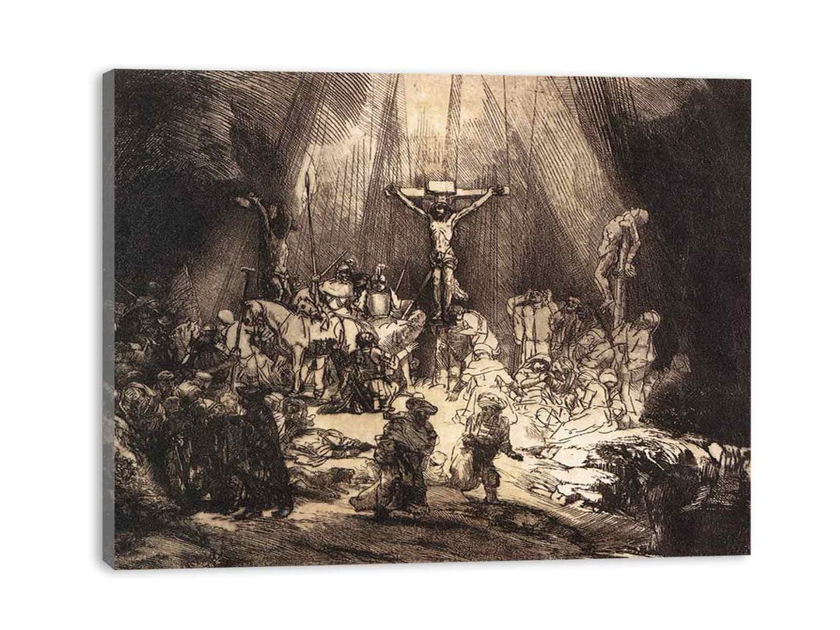 The Three Crosses (second state) 1653