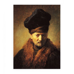 Bust of an Old Man in a Fur Cap 1630