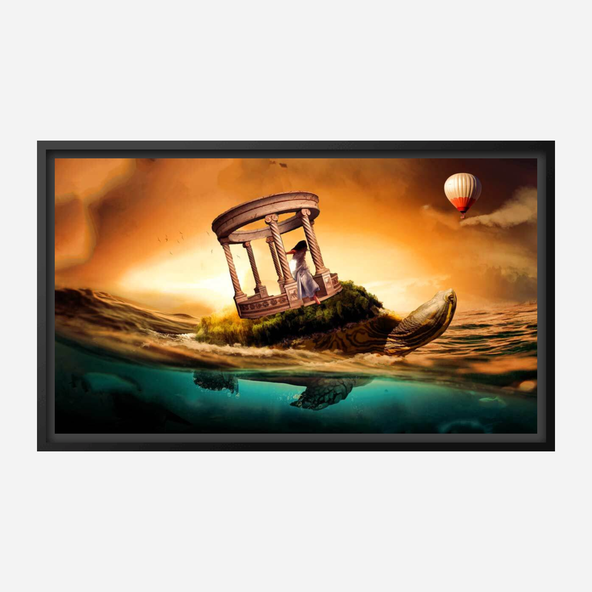 Turtle Fantasy Painting Artwork