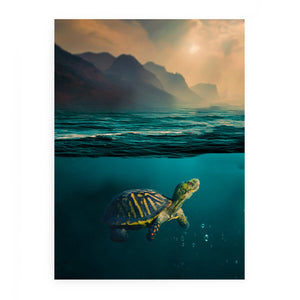 Turtle Art Painting