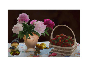 Still Life Strawbery Painting