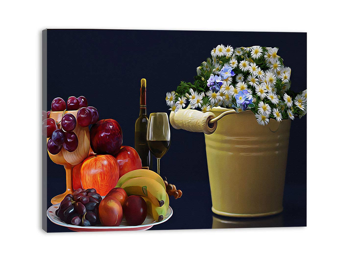 Wine Still Life Painting