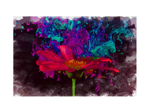 Modern Art Abstract Flower Painting