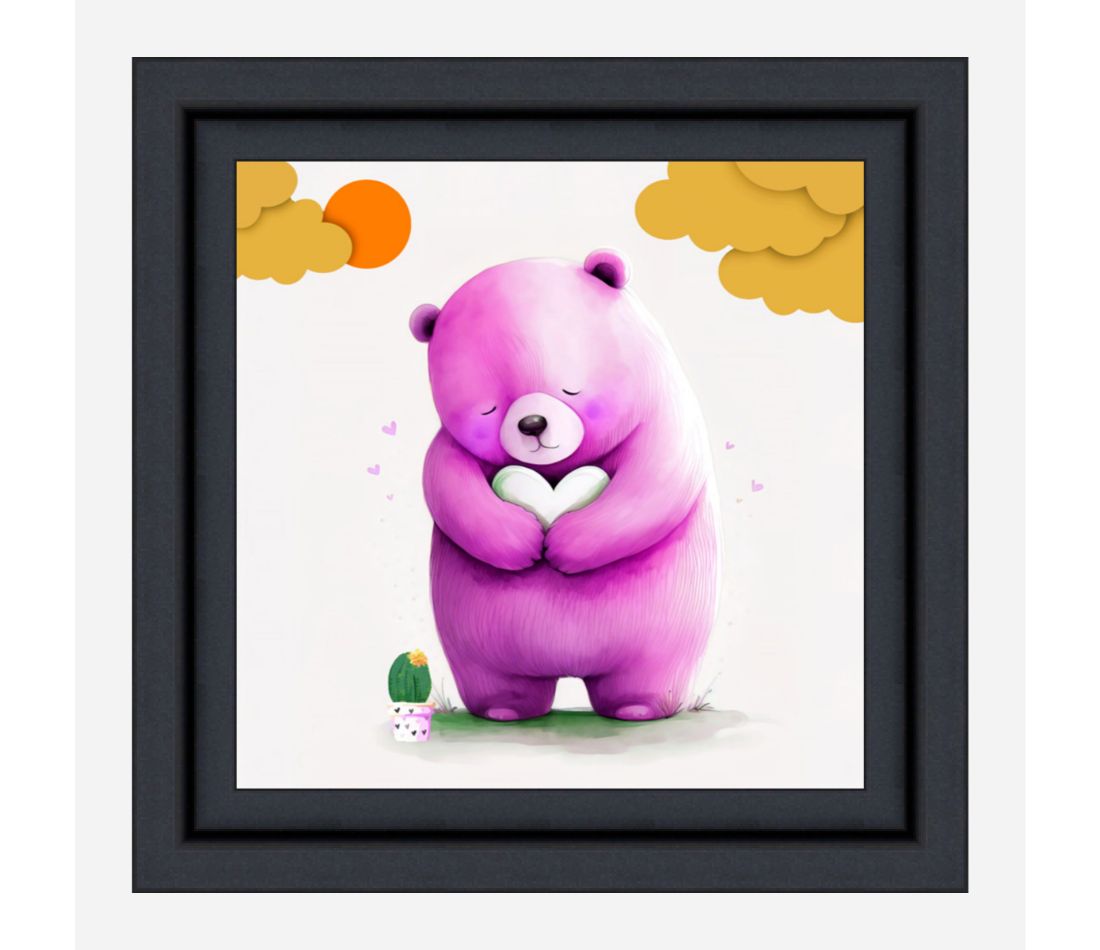 Teddy Bear Painting