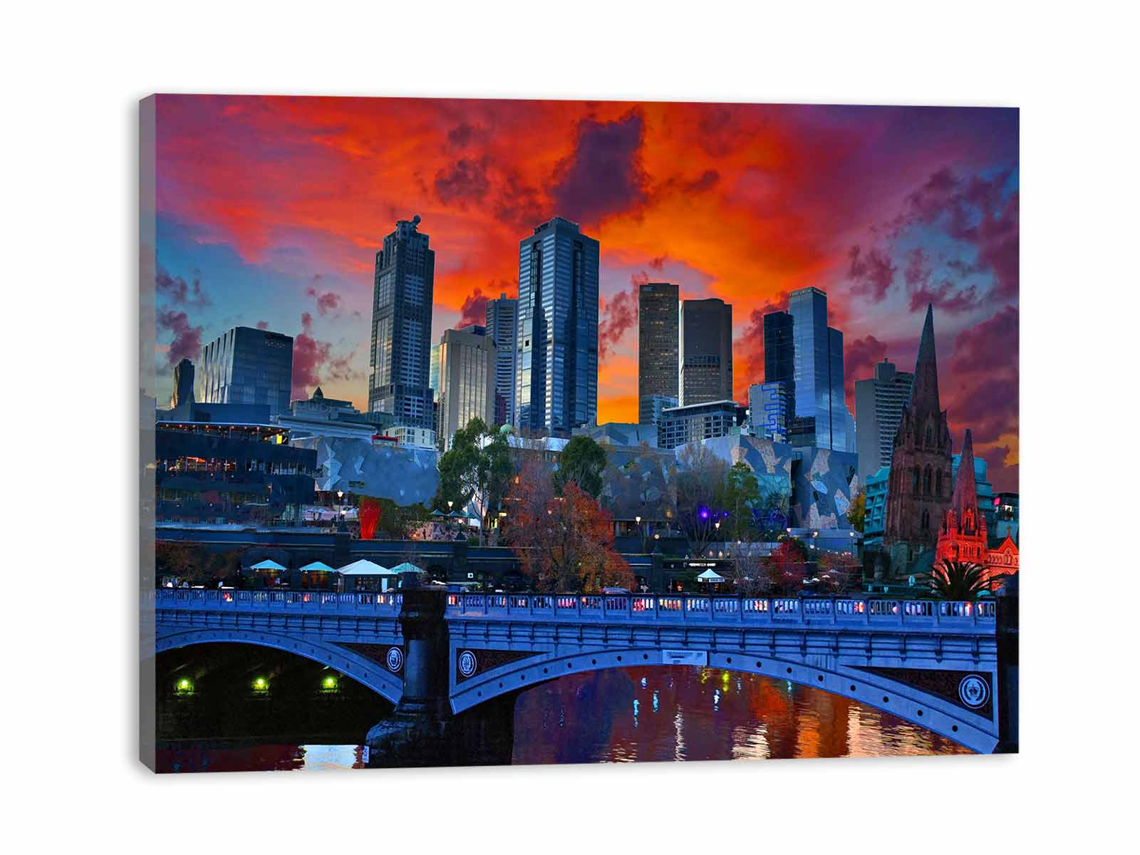 Melbourne City Painting