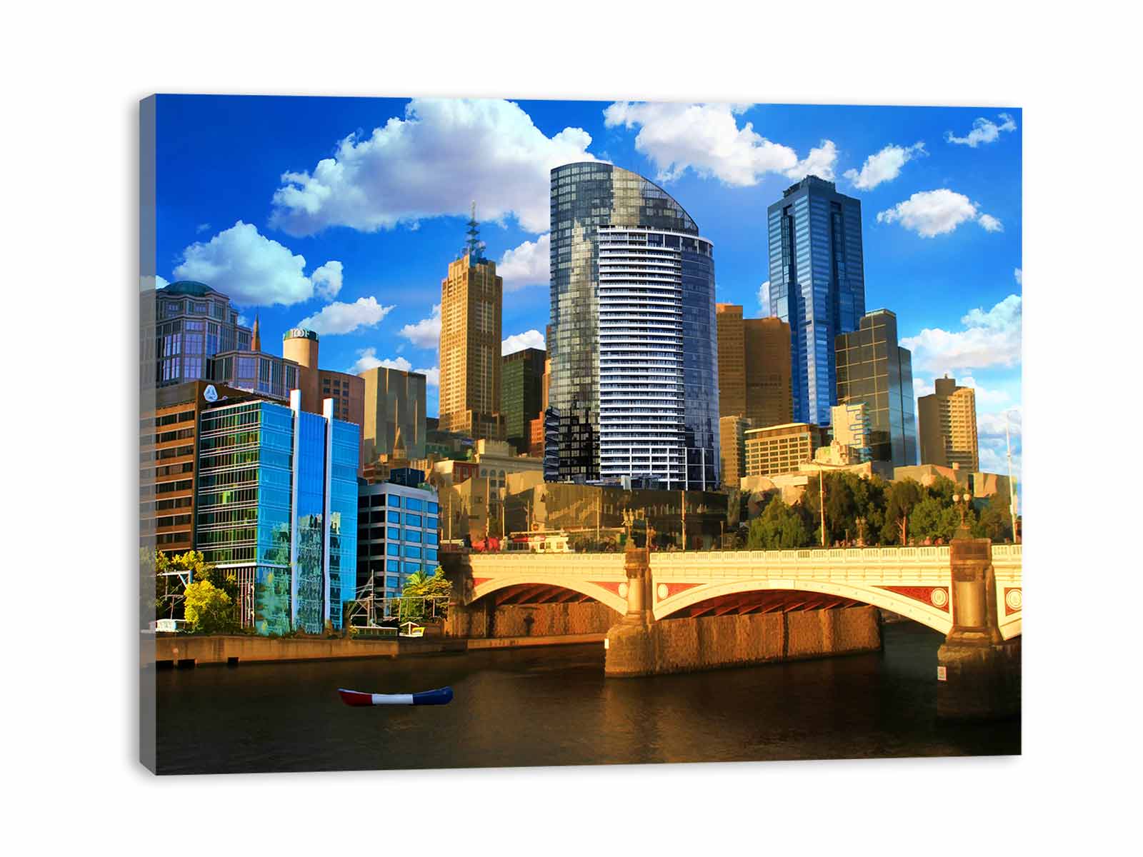 Melbourne Bridge Painting