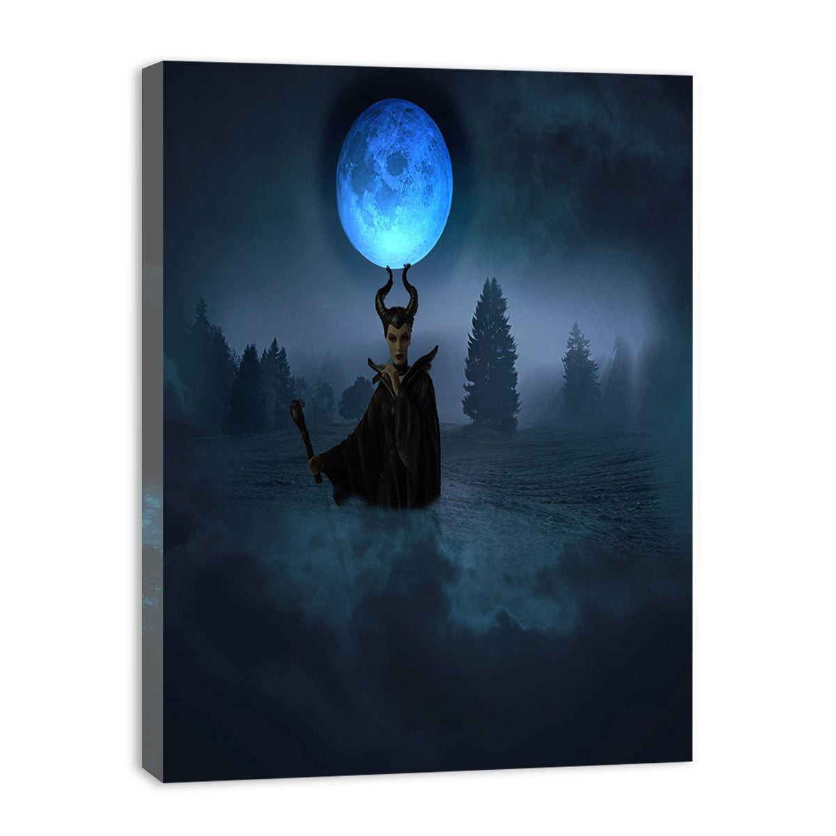 Moon Witch Painting