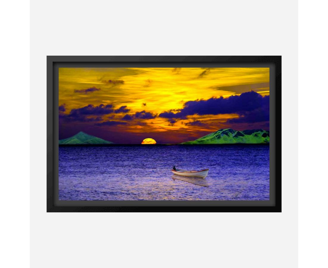 Mountain Lake Painting