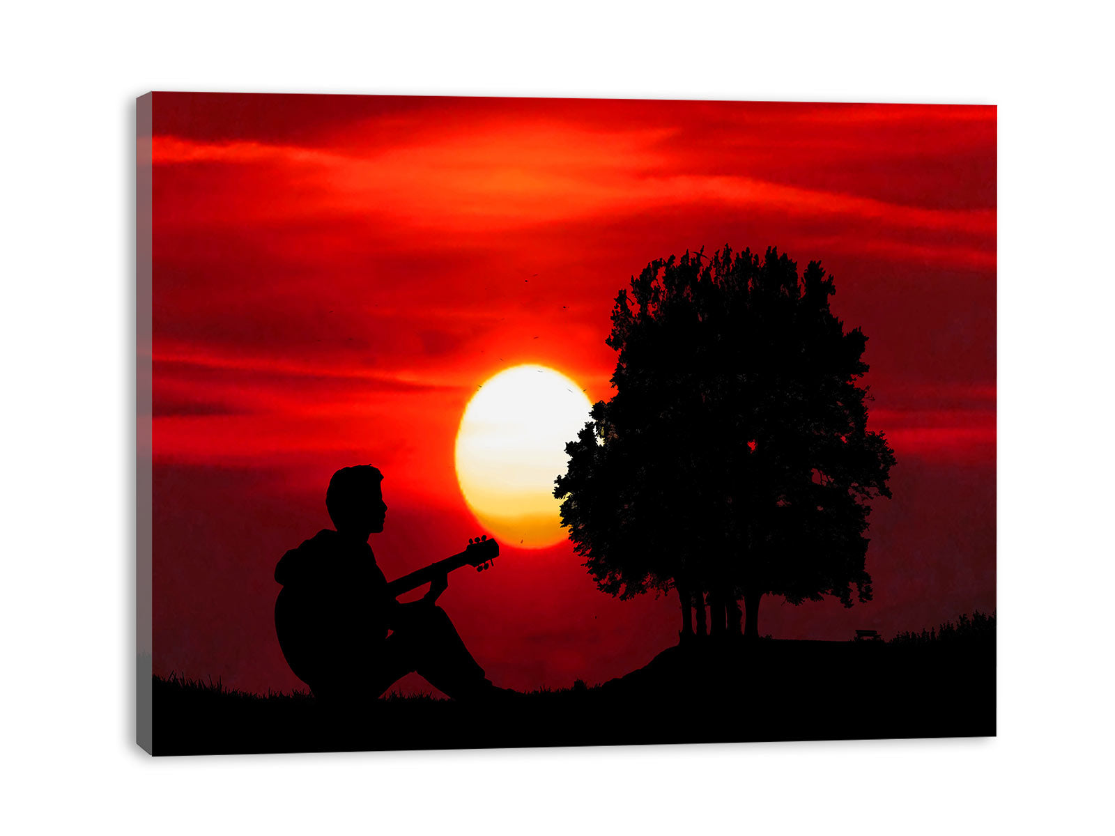 Sunset Music Painting