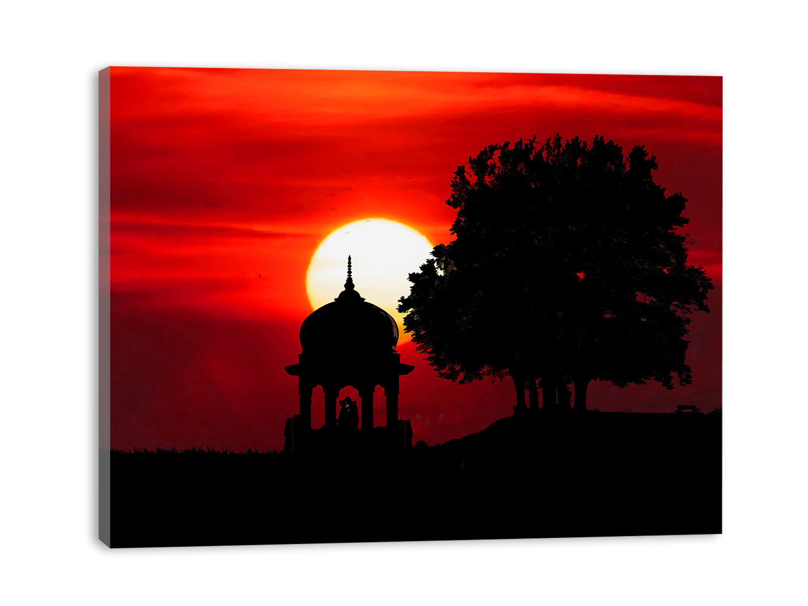 Sunset Red Painting
