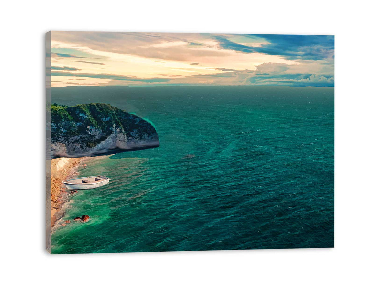 Greece Sea Painting