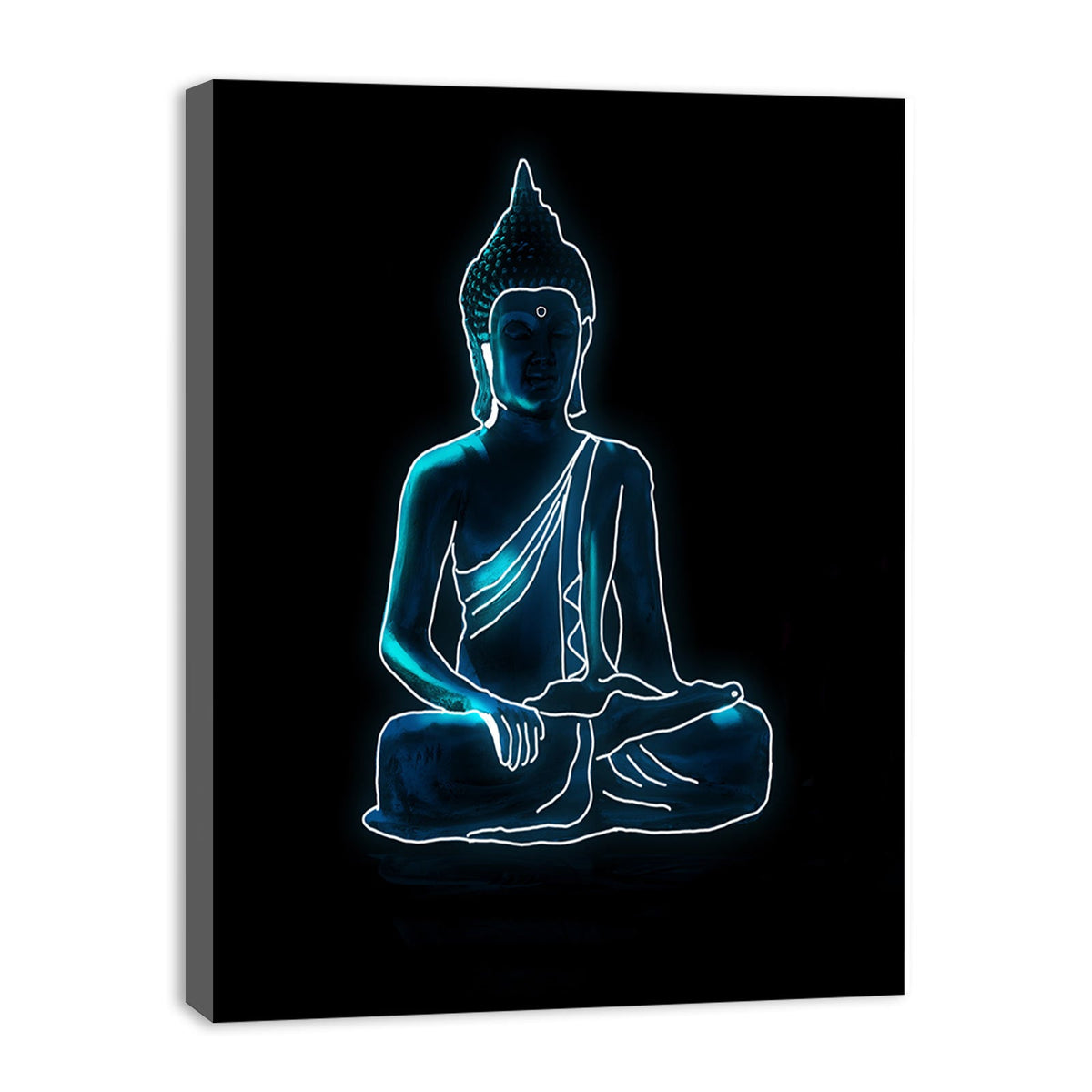 Blue Buddha Painting