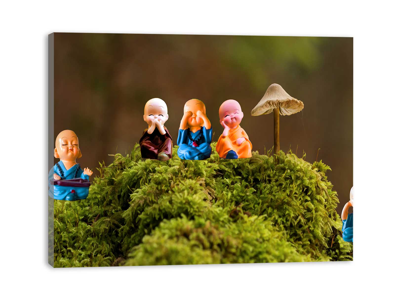 Monks Painting