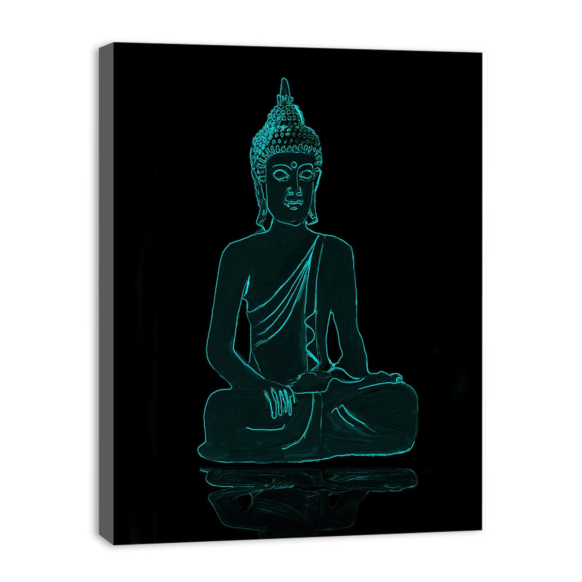 Glow in Dark Buddha Painting