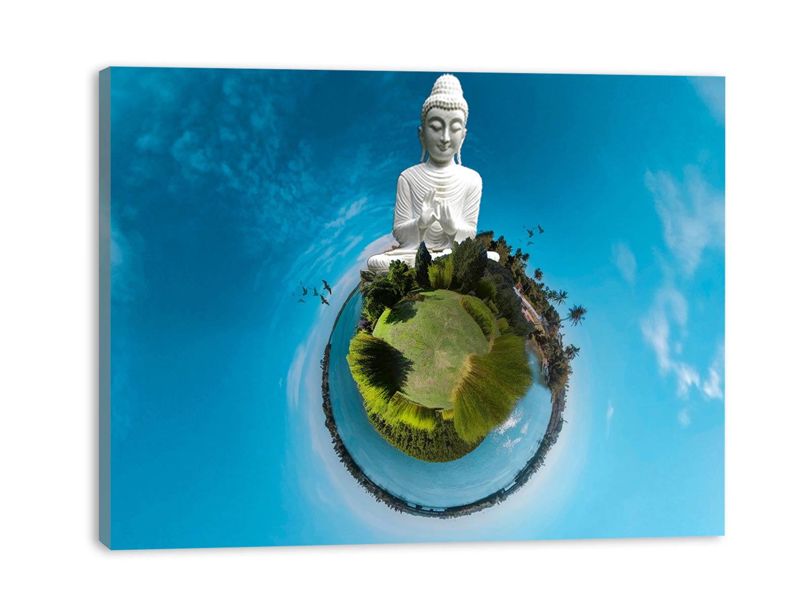 Buddha Earth Painting