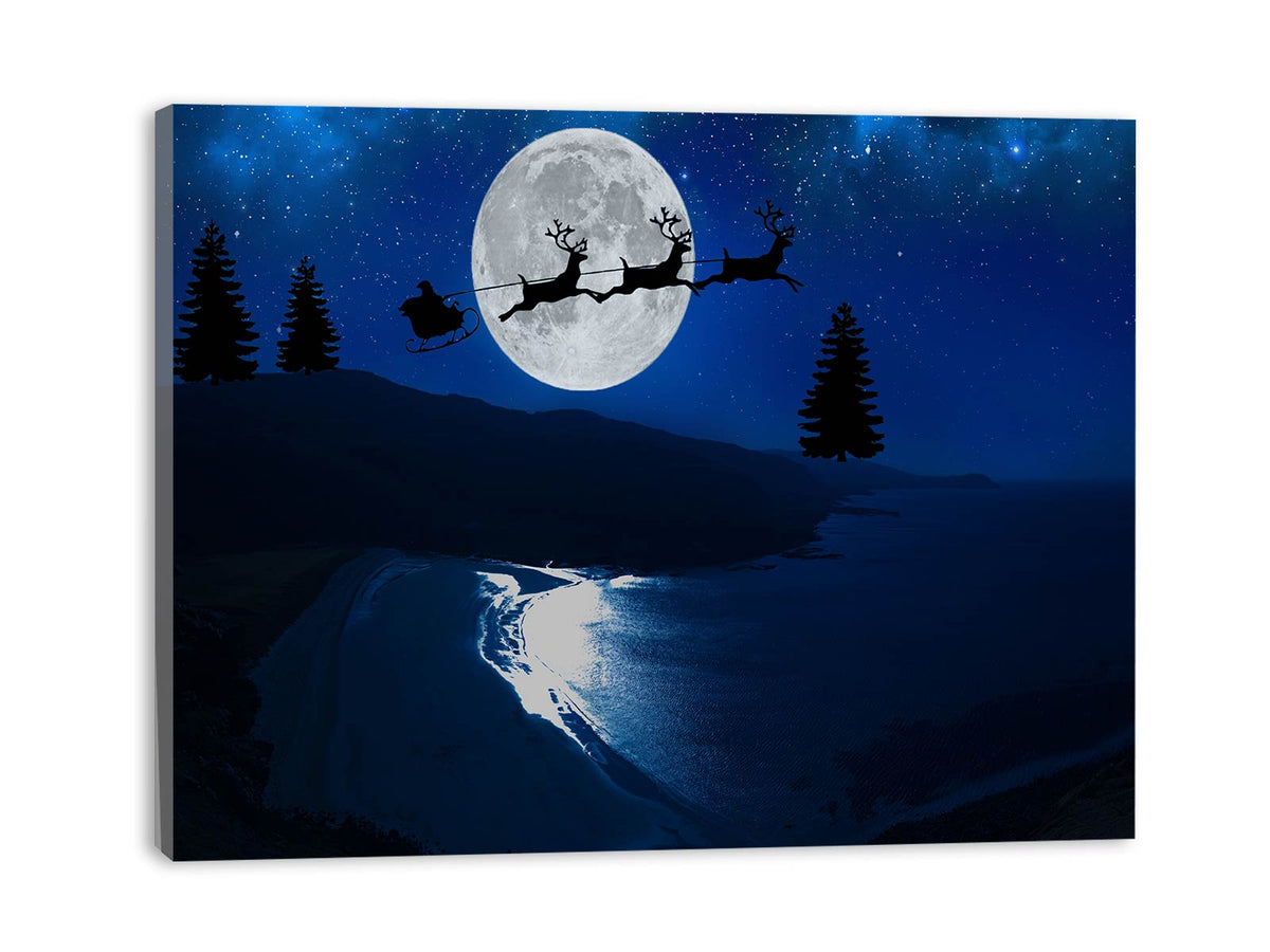Deer Moon Painting