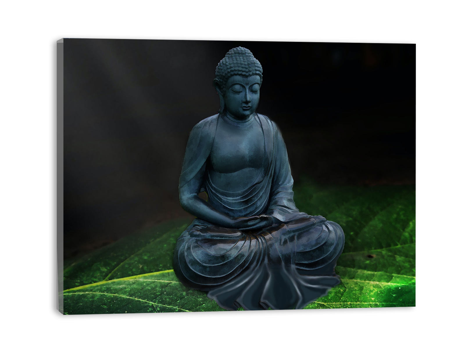 Buddha Blue Painting