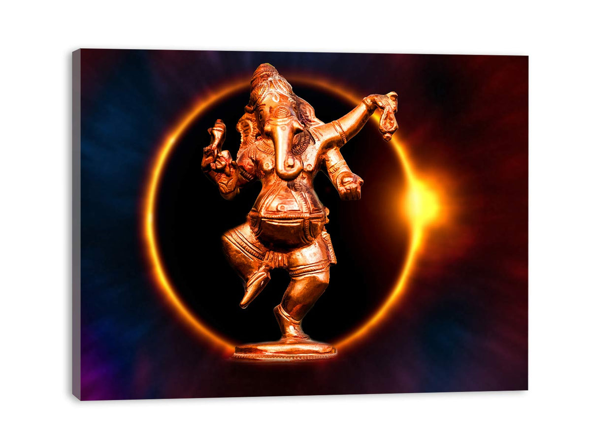 Dancing Ganesha Painting