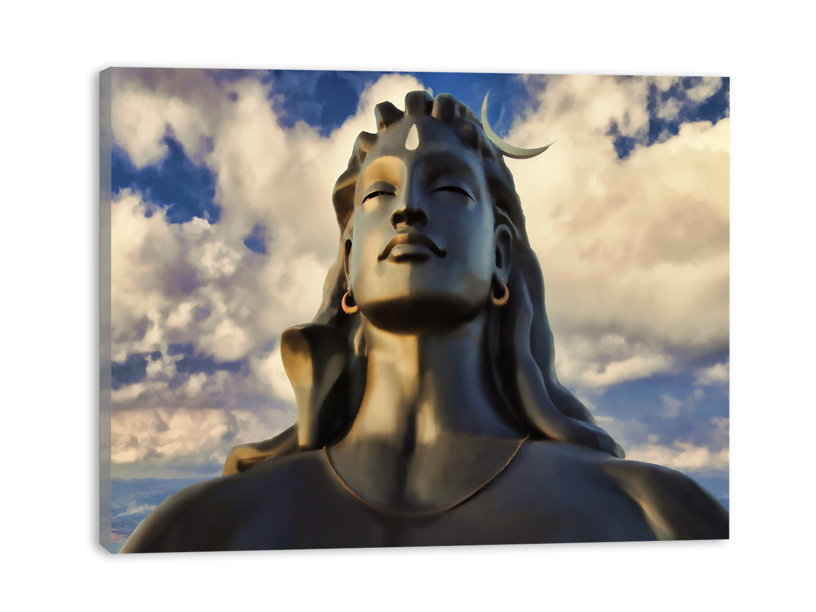 Adiyogi Shiva Painting