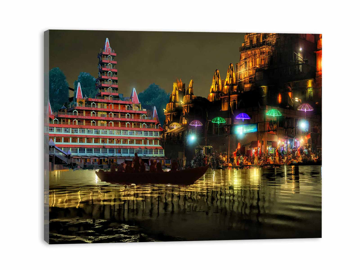 Varanasi Aarti Painting