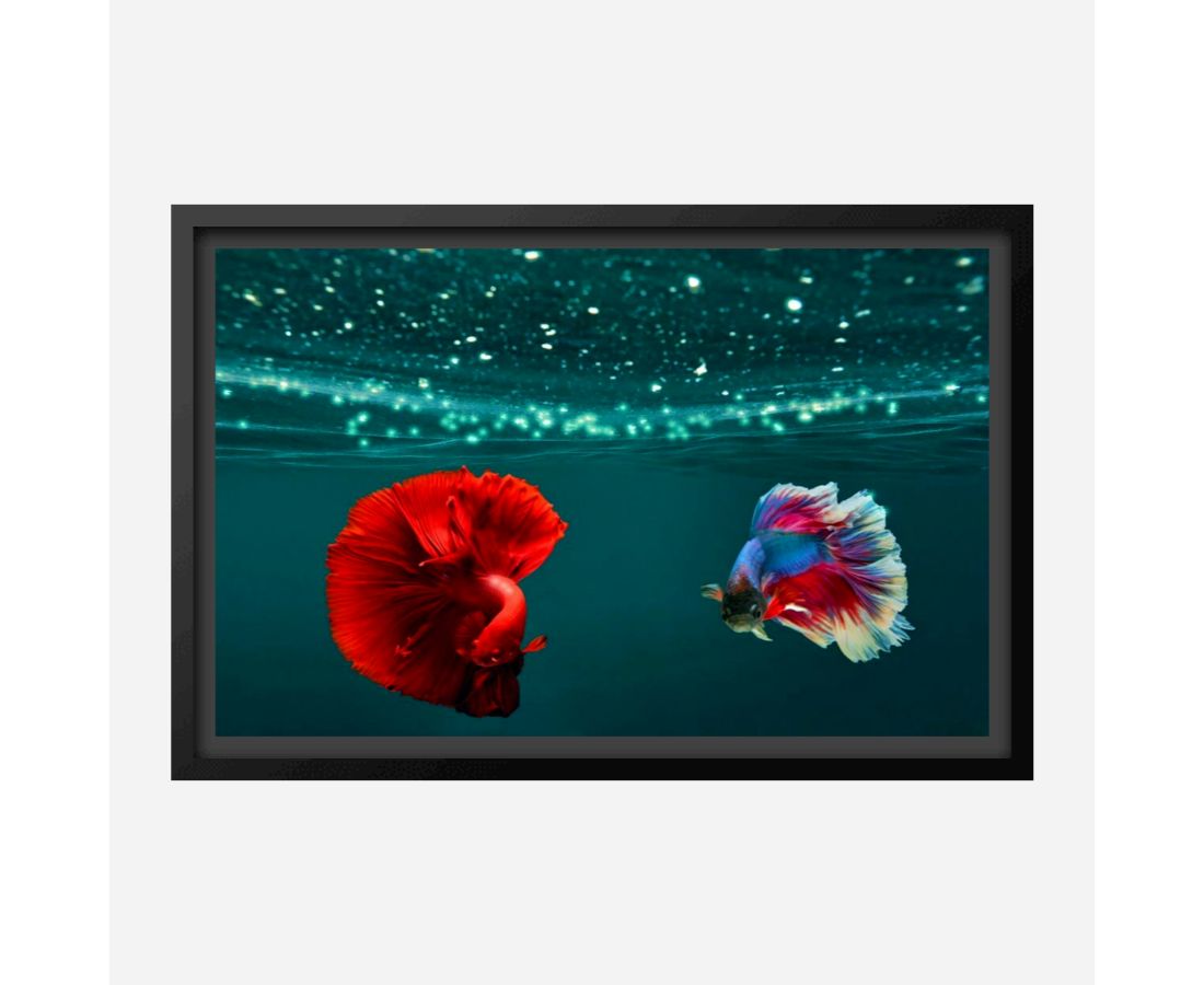 Colorfull Sea Fish Painting-1